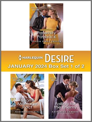 cover image of Harlequin Desire January 2024--Box Set 1 of 2
